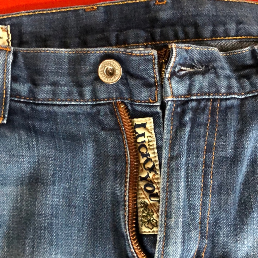 Lucky Brand 181 Relaxed Straight Jeans 34x31 (Q79)
